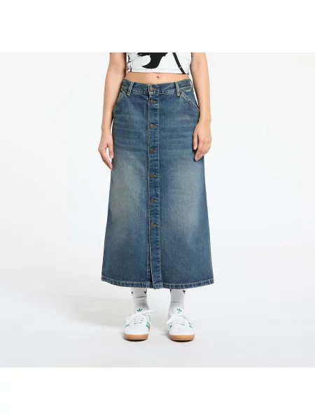 Fustă Carhartt Wip albastru