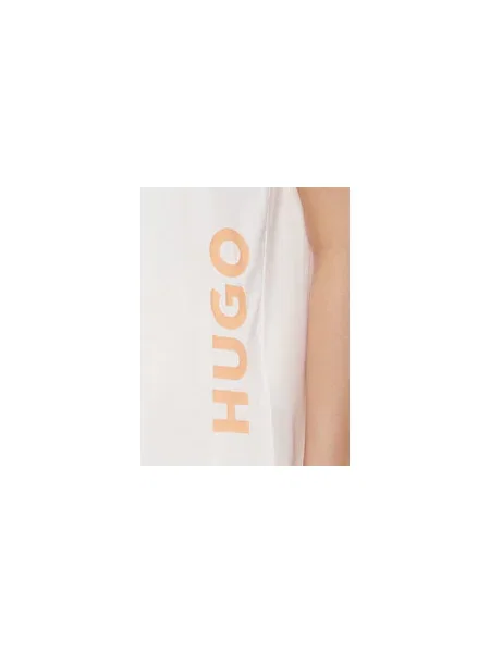 HUGO Pizsama Unite_Short Set Relaxed Fit narancssárga