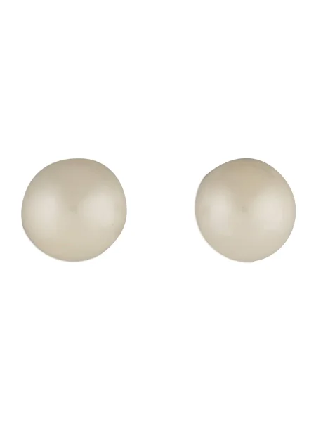 Lauren Ralph Lauren Cercei argintiu / perlat alb