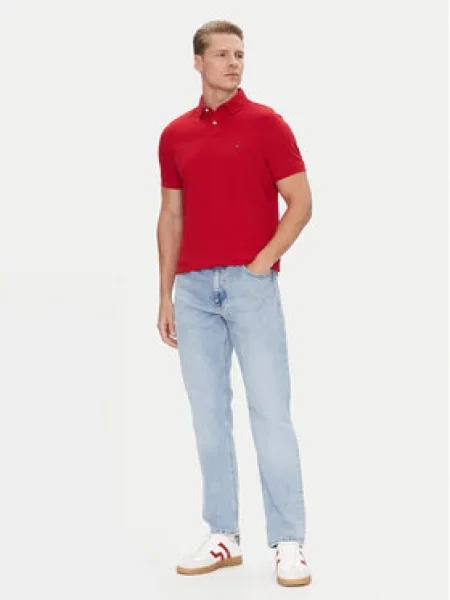 Tričko Tommy Hilfiger červené
