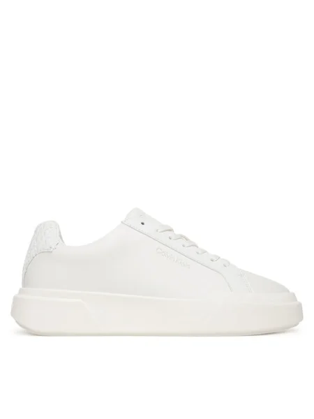 Sneakerși Calvin Klein chunky alb
