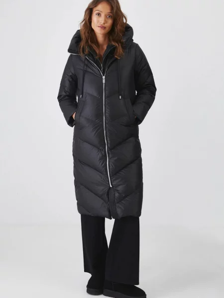 Medicine płaszcz puchowy zimowy czarny