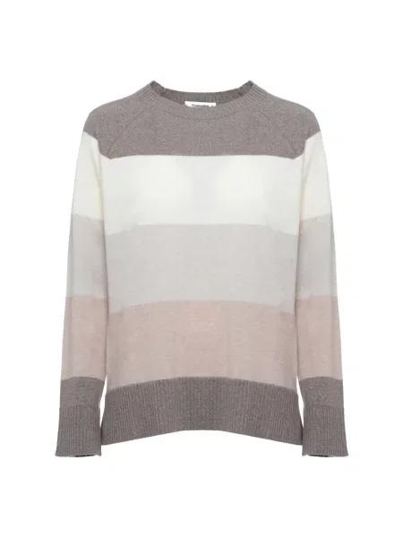 Sweter Kangra wełniany brązowy