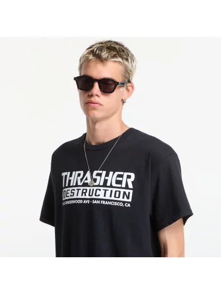 Tričko Thrasher čierna