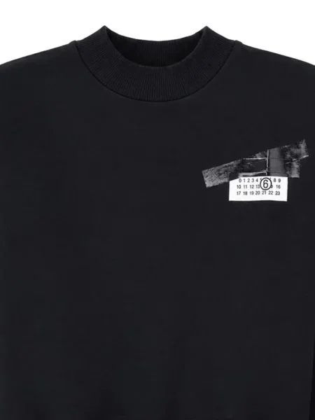 Bluza dziecięca Mm6 Maison Margiela czarna