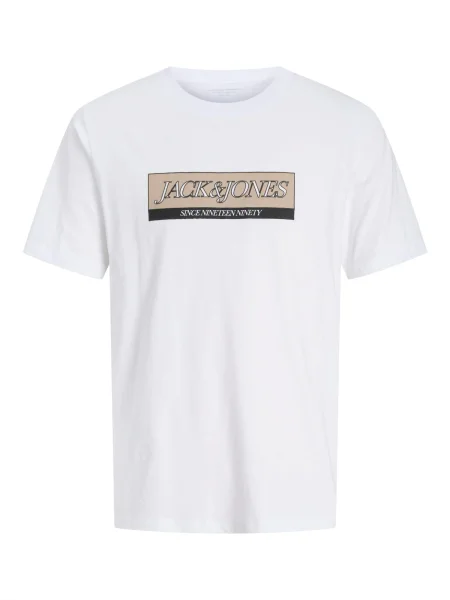 Jack&Jones Tricou Rinwood alb