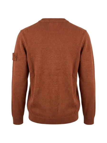 Pulover Stone Island cu strasuri maro