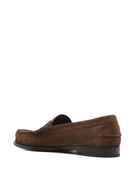 Pantofi loafer Church's din piele de căprioară maro