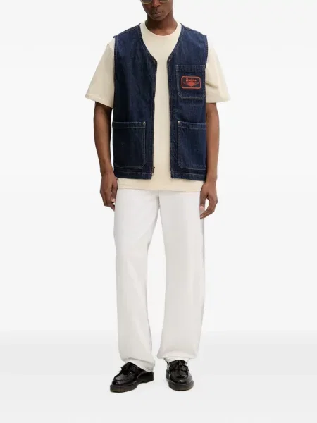 Vestă Dickies cu autograf albastru