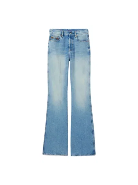 Jeansy dzwony Gucci niebieskie