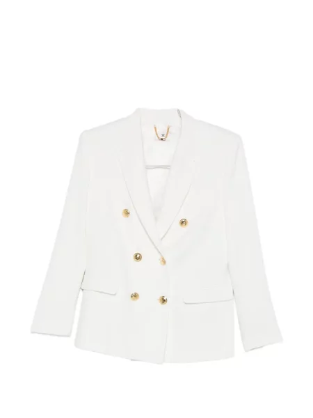 Sacou Elisabetta Franchi alb