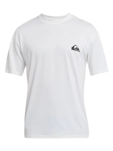 Koszulka surf UPF 50 z krótkim rękawem dla Mężczyzn EVERYDAY SURF biały