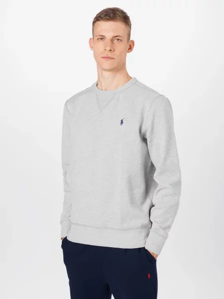 Polo Ralph Lauren Majica mornarska / pegasto siva