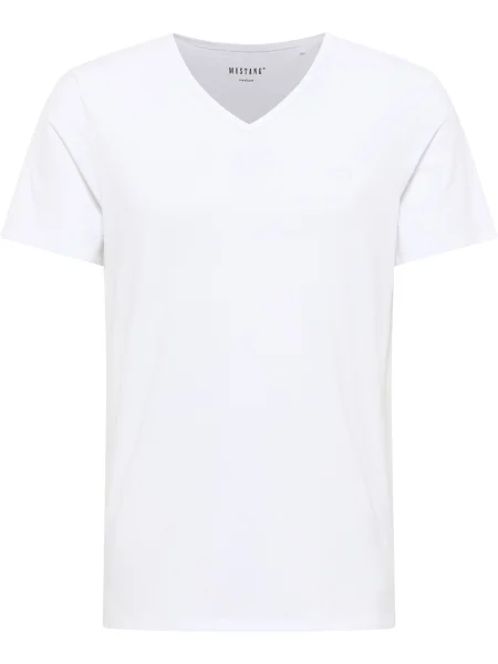 MUSTANG Tricou Amado alb