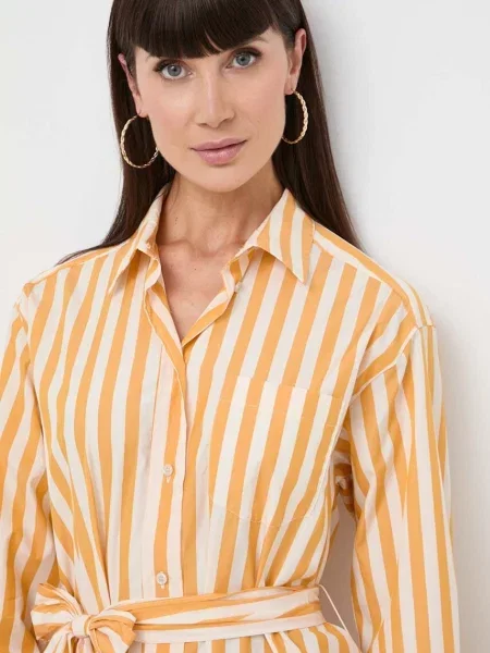 Weekend Max Mara ruha midi egyenes narancsszínű