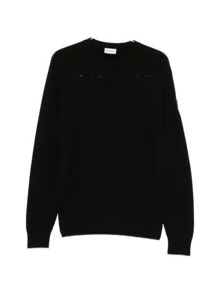 Pulover Moncler cu autograf negru