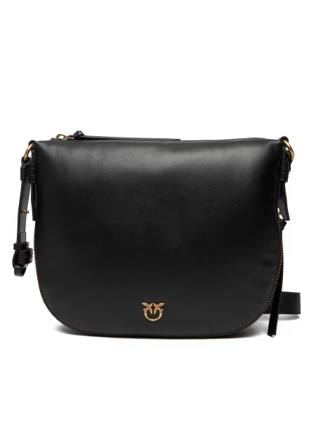 Сумка PINKO Hobo Zip Around Classic AI PLTT чорний
