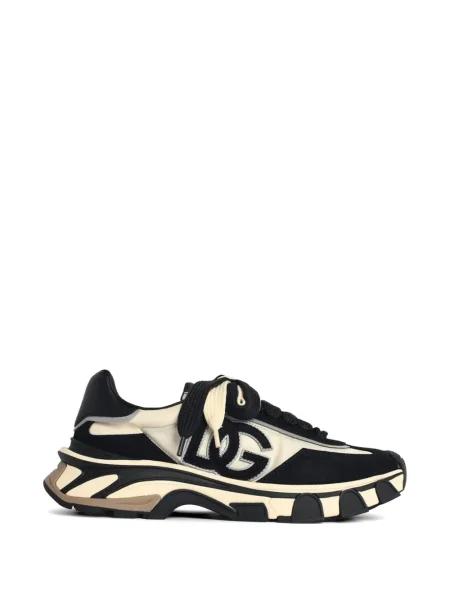 Sneakerși Dolce & Gabbana Airmaster cu autograf negru