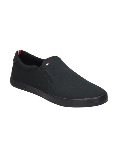Tommy Hilfiger Tenisice Iconic Slip On crna
