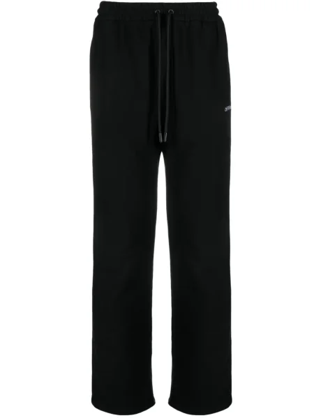 Pantaloni Off-white alergare alb
