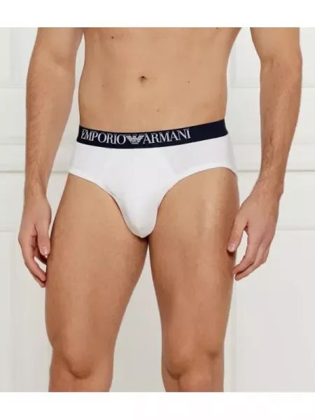 Emporio Armani Chiloți slipi alb
