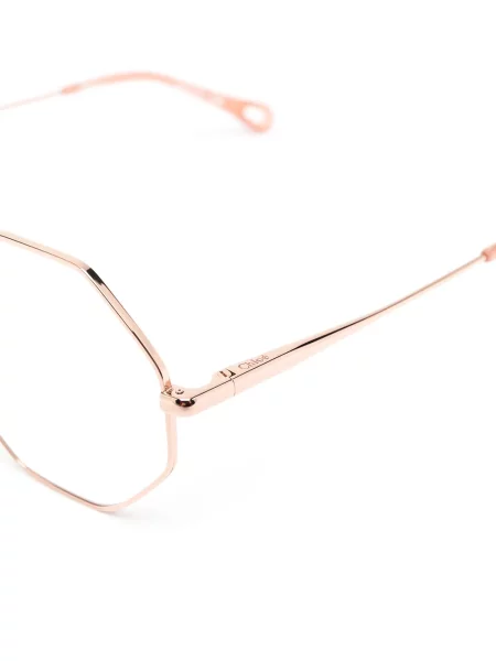 Okulary przeciwsłoneczne Chloé Eyewear różowe