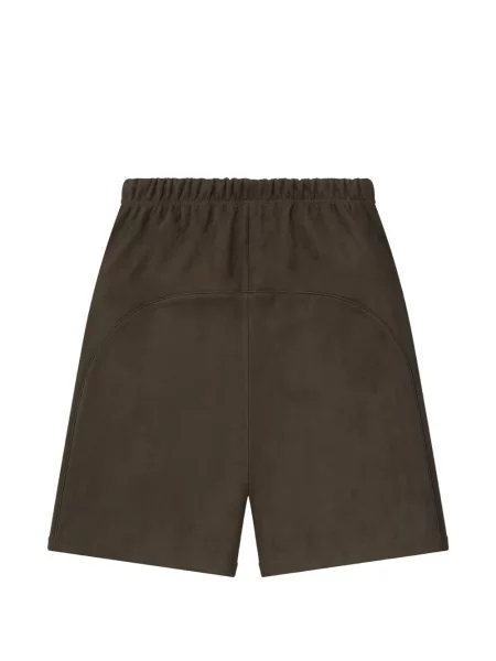 Siuvinėtos šortai Fear Of God Essentials ruda