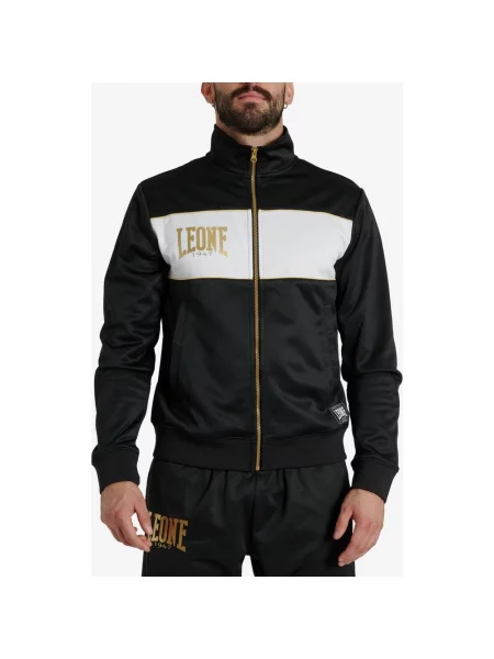 Bluza Leone Premium 2 czarny złoty M biały