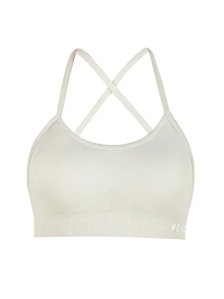 YEAZ Sport top Vice crem alb