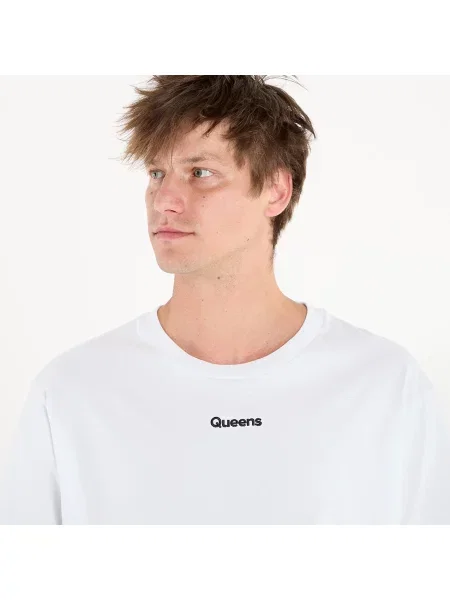 Тениска Queens Basic Tee bílé XL