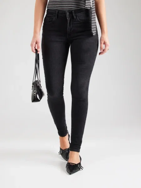VILA Jeans VISarah denim negru