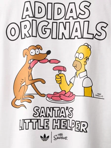 Adidas Originals футболка Little Santas Helper