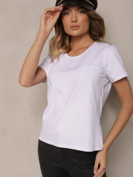 Casualowy T-shirt Ilanira biały