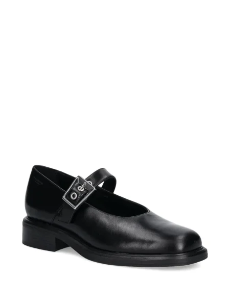 Pantofi cu toc Vagabond cu cataramă cu bretele negru
