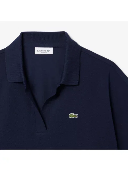 Lacoste Koszulka Polo Relaxed Fit granatowa