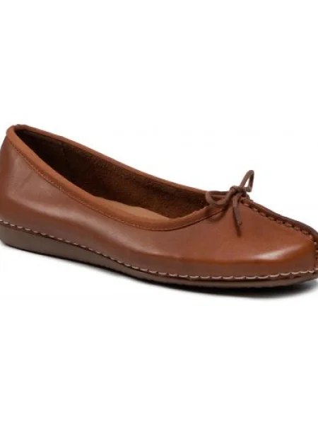Baleríny Clarks hnedá