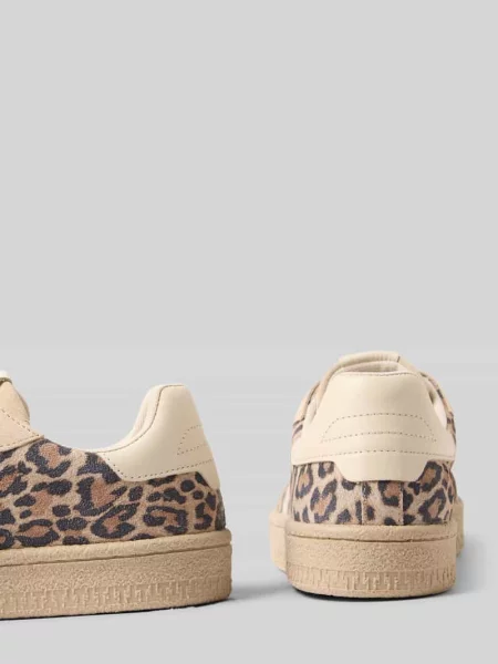 Sneakersy z prawdziwej skóry Tamaris beżowe
