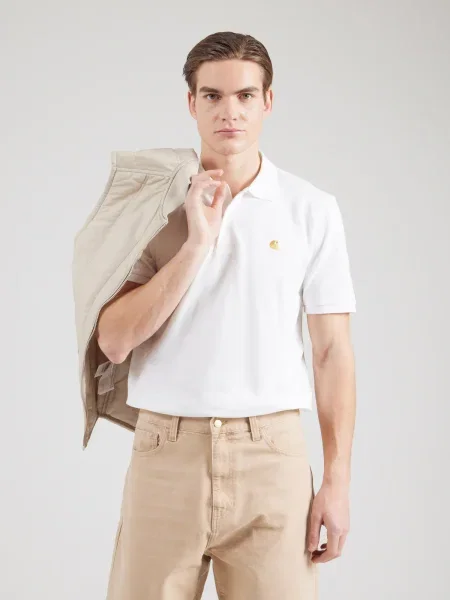 Carhartt WIP Tričko Chase' biela