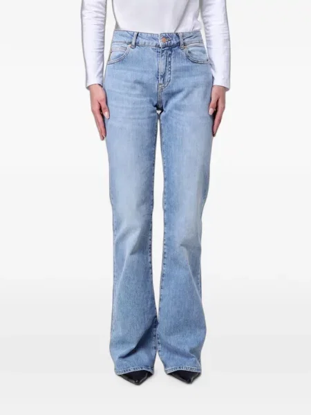 Trapéz kiszélesedő farmer Emporio Armani kék