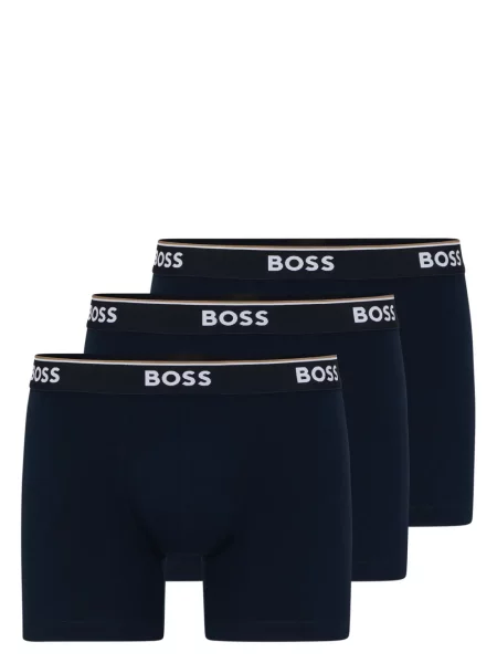 Boxeri Boss cu autograf albastru