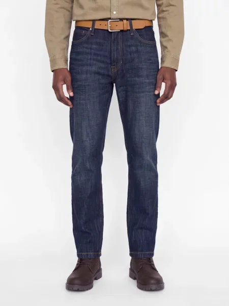 JACK & JONES Jeans JJIEDDIE JJCREW închis albastru