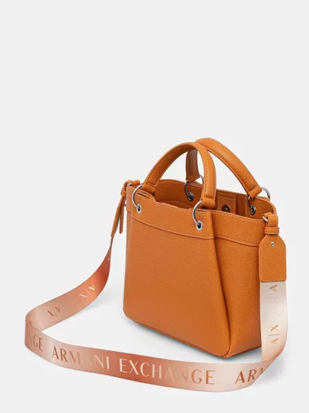 Кожаная сумка Armani Exchange