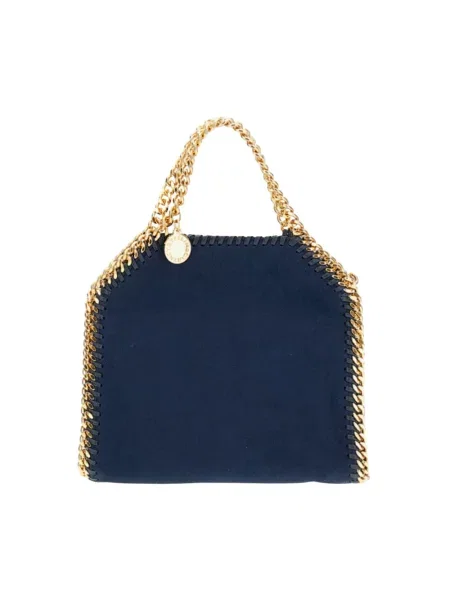 Torebka Stella Mccartney skórzana niebieska