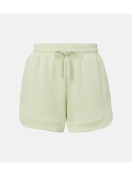 Pantaloni scurți Varley cu talie înaltă verde