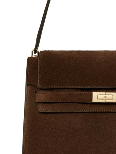 Geantă Tory Burch maro