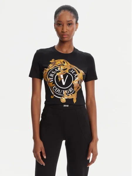 Versace Jeans Couture Tricou negru