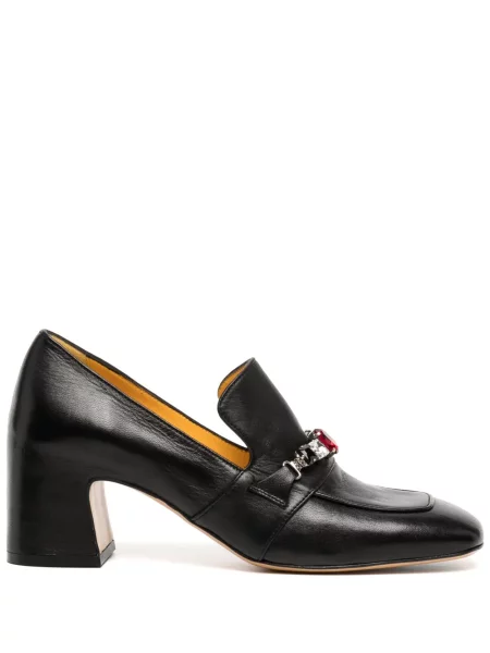 Pantofi loafer Madison.maison de cristal negru