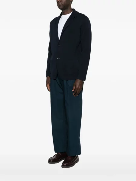 Cardigan Lardini cu model floral albastru