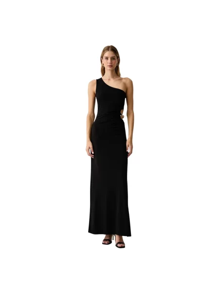 Sukienka maxi Guess czarna