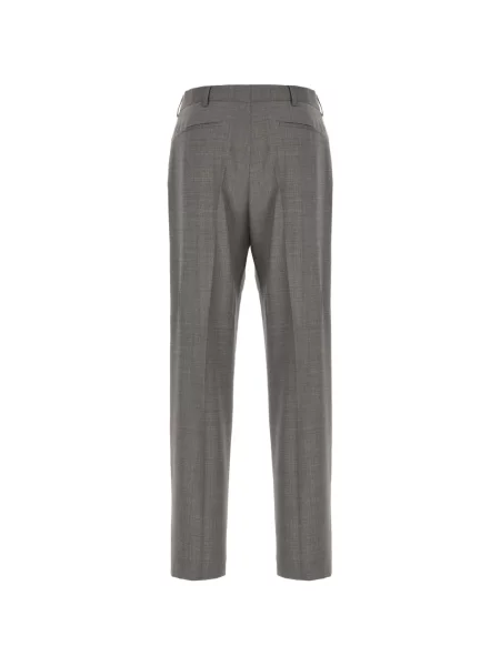 Pantaloni Paul Smith de lână gri